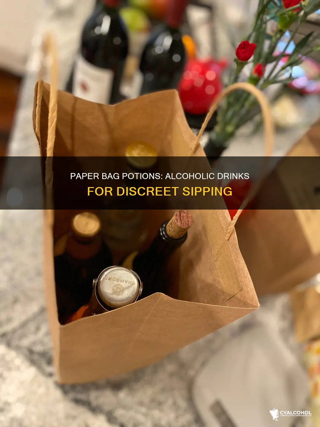 what kind of alcohol goes in a brown paper bag