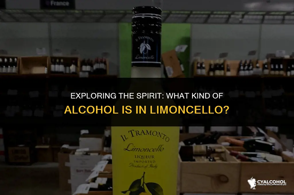 what kind of alcohol in limonciello