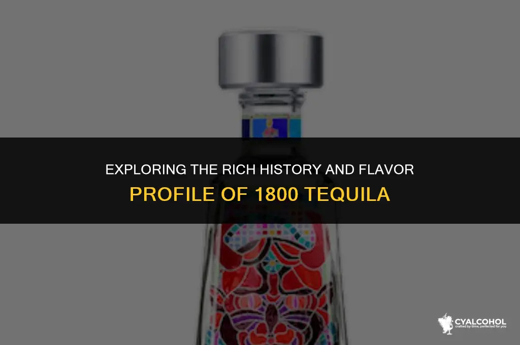 what kind of alcohol is 1800