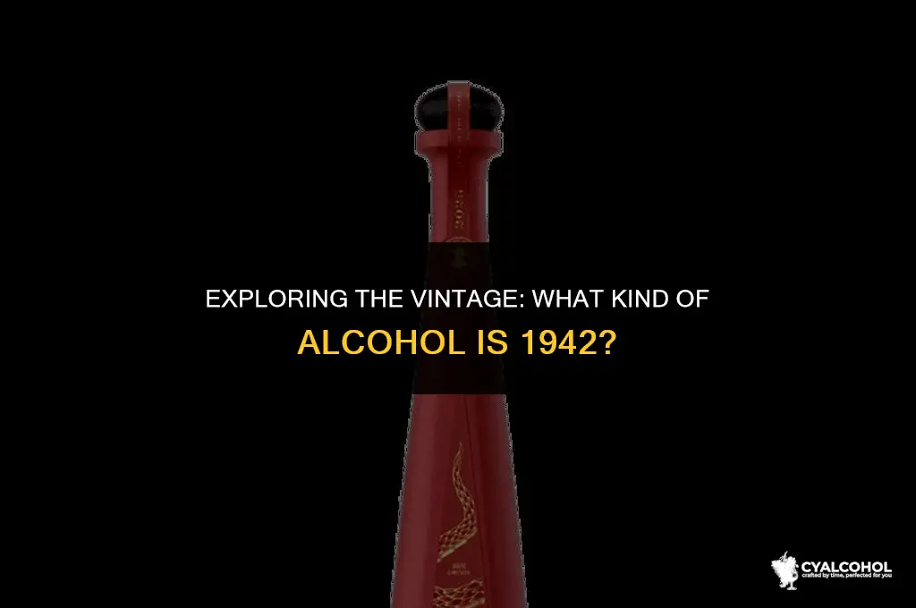 what kind of alcohol is 1942