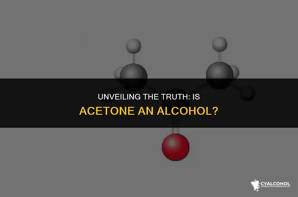 what kind of alcohol is acetone