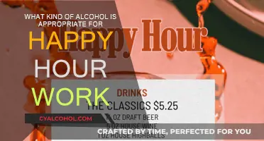 Happy Hour Etiquette: Alcoholic Drinks for Work