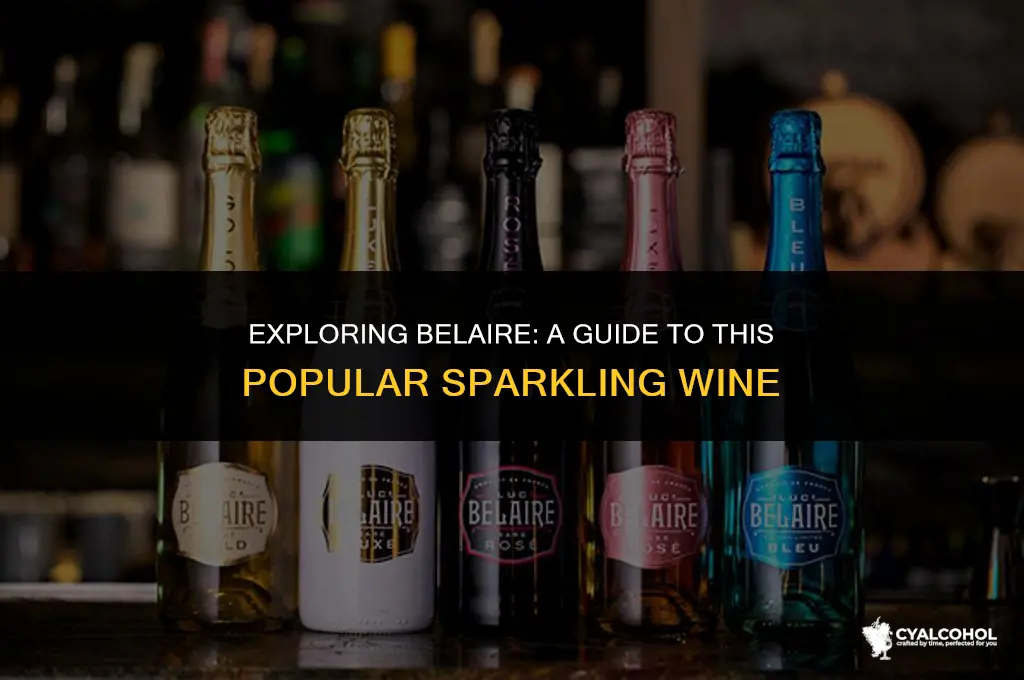 what kind of alcohol is belaire