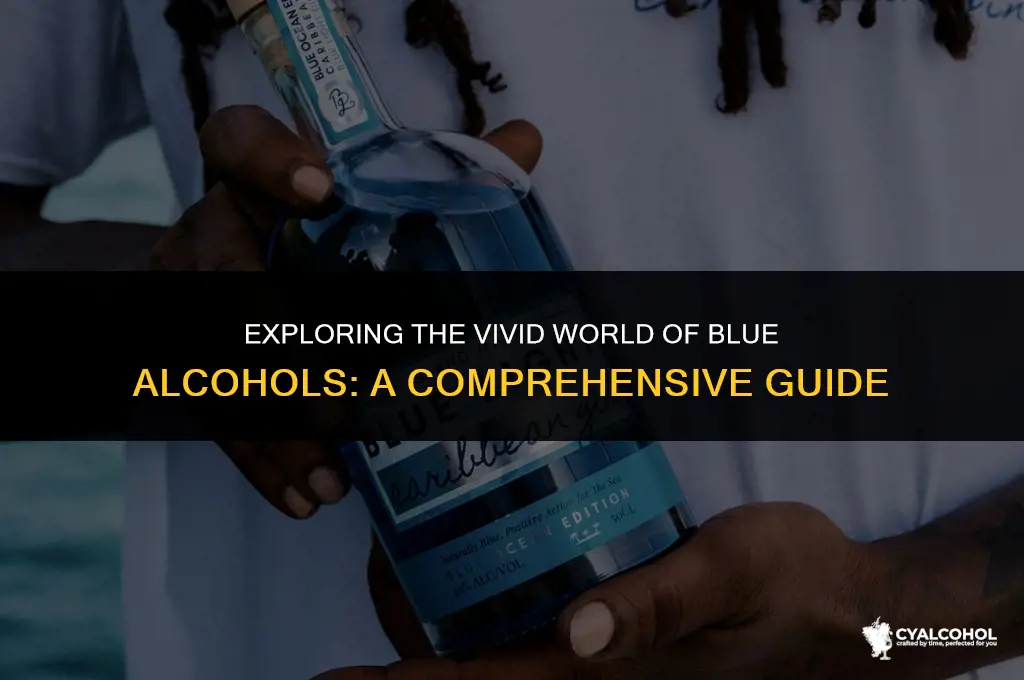 what kind of alcohol is blue