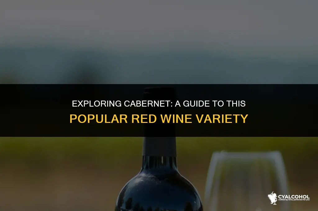 what kind of alcohol is cabernet