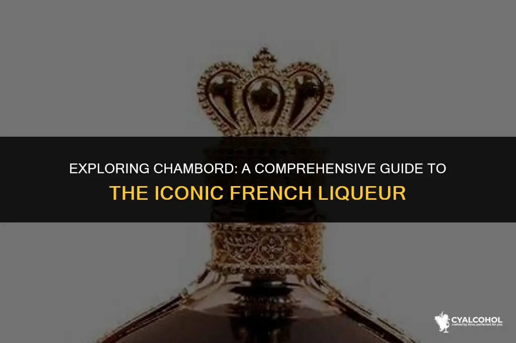 what kind of alcohol is chambord
