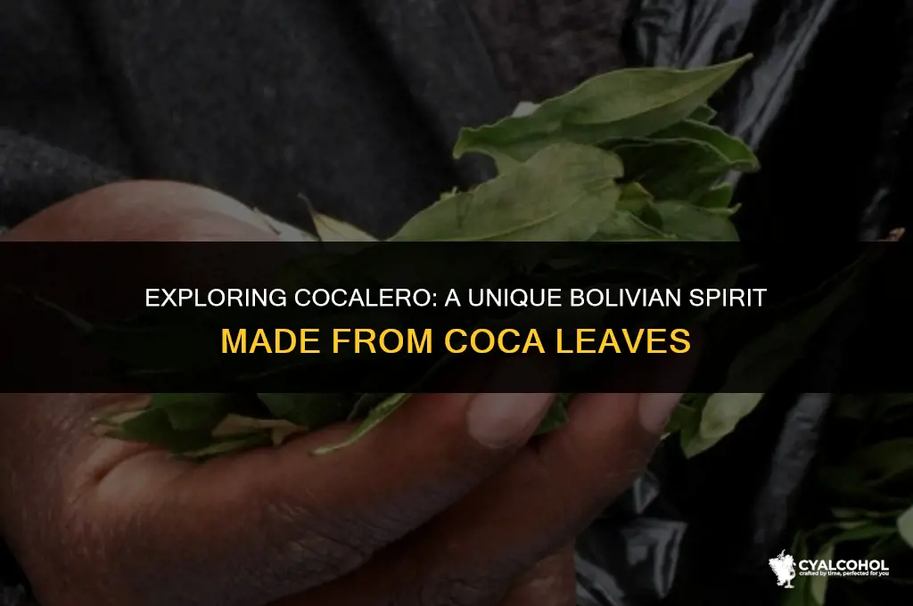 what kind of alcohol is cocalero