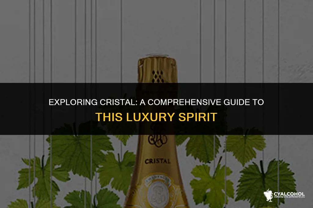 what kind of alcohol is cristal