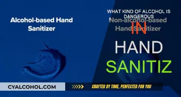 Hand Sanitizer Hazards: Alcohol Type Risks