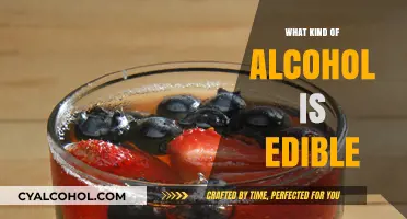 Exploring Edible Alcohols: A Guide to Safe Consumption