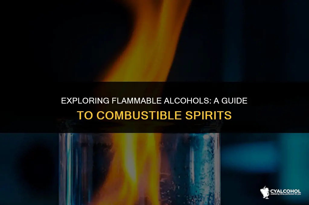 what kind of alcohol is flammable