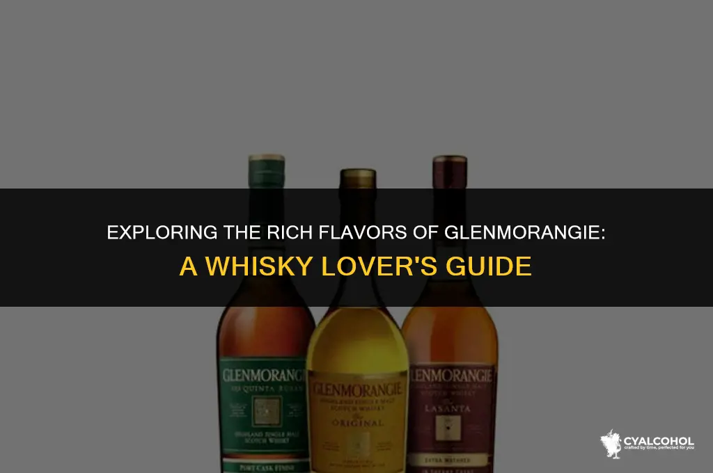 what kind of alcohol is glenmorangie