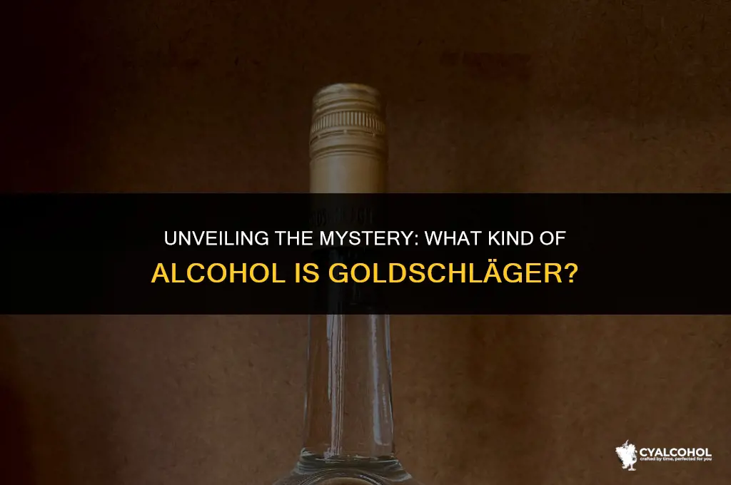 what kind of alcohol is goldschlager