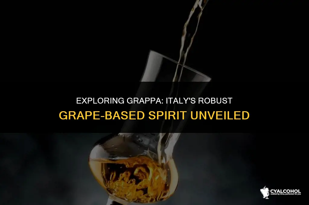 what kind of alcohol is grappa