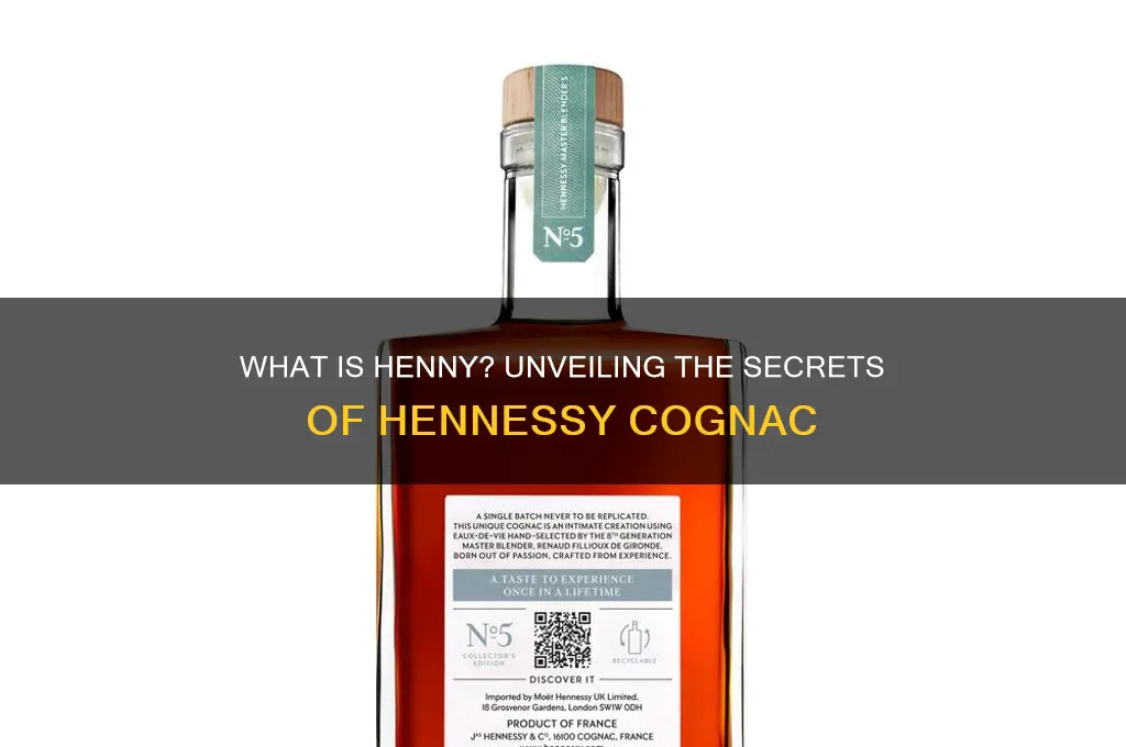 what kind of alcohol is henny