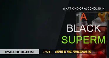Black Superman Cocktail: Rum and Vodka Mixology