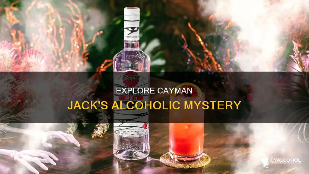 what kind of alcohol is in a cayman jack