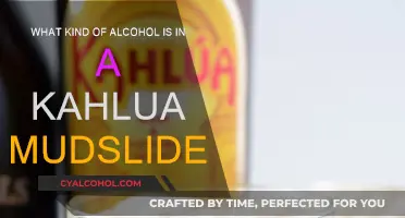 Kahlua Mudslide: Coffee, Vodka, and Irish Cream Delight