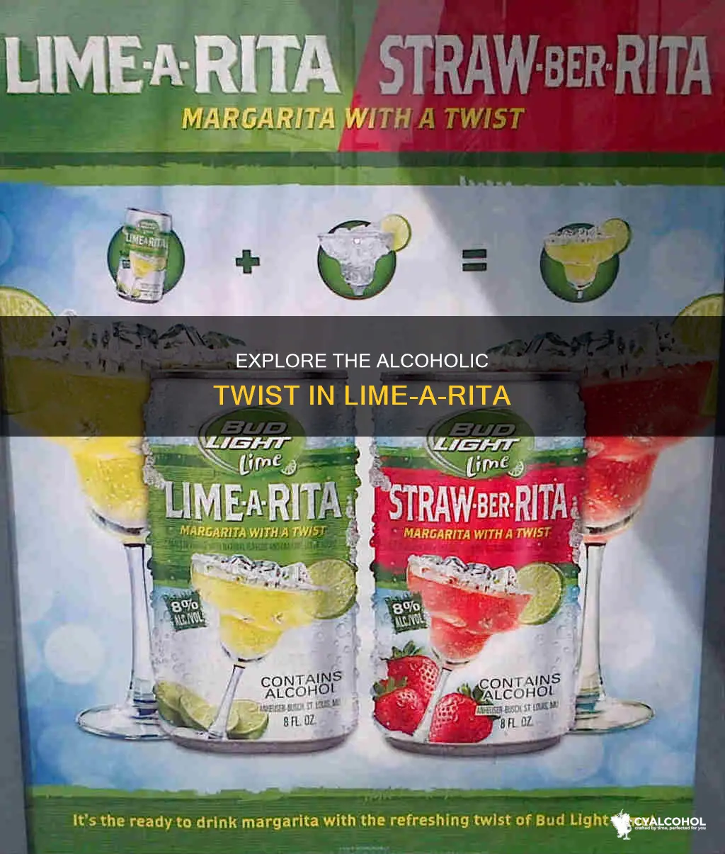 what kind of alcohol is in a lime a rita