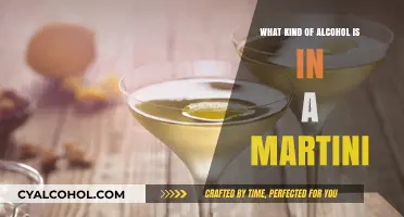 Unveiling the Martini's Spirit: Exploring the Alcoholic Heart of a Classic Cocktail