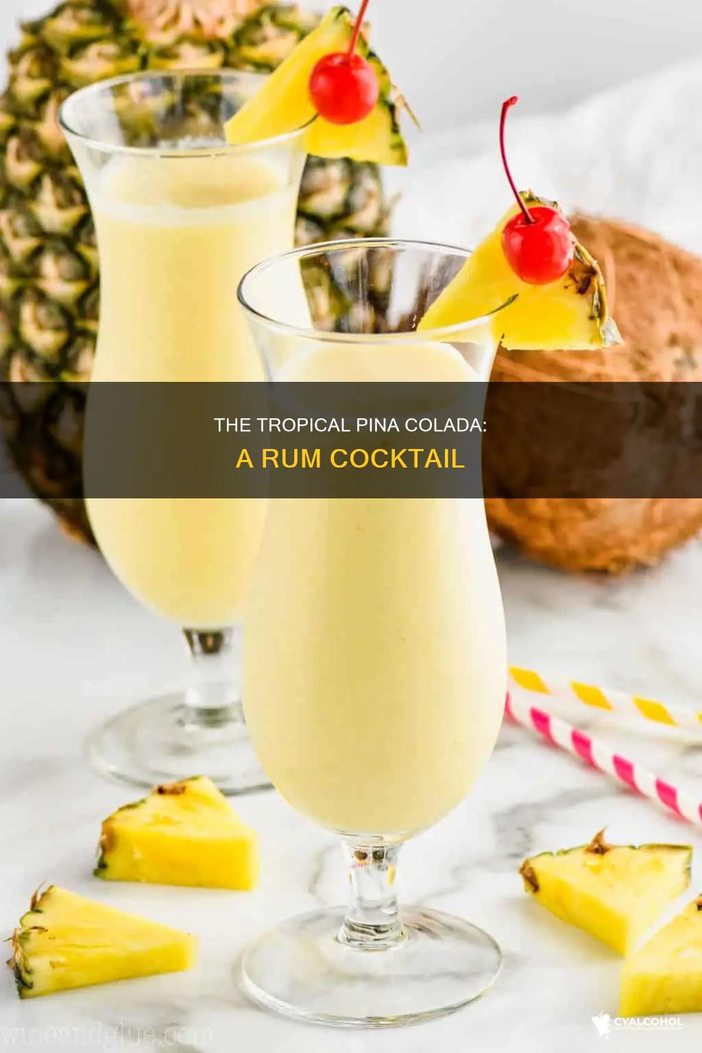 what kind of alcohol is in a pina colada