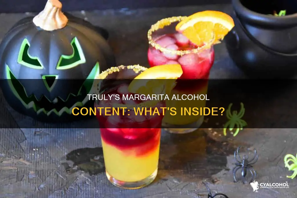 what kind of alcohol is in a truly margarita