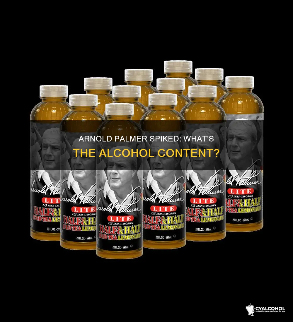 what kind of alcohol is in arnold palmer spiked