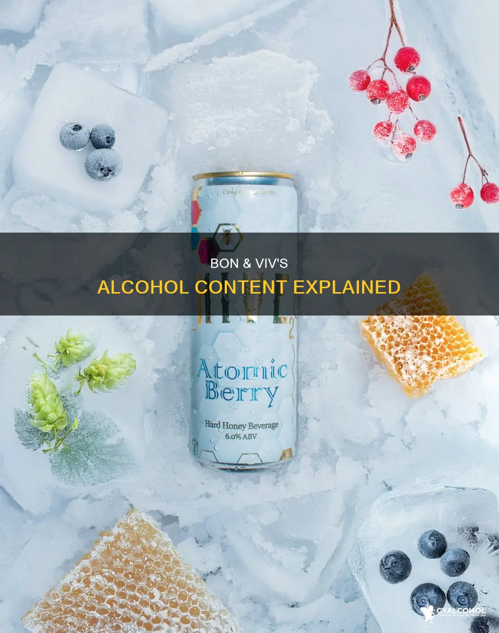 what kind of alcohol is in bon and viv