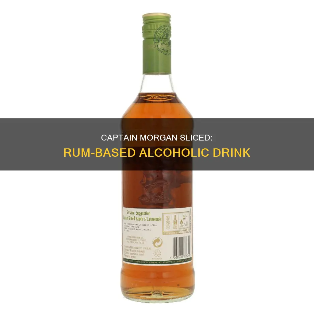 what kind of alcohol is in captain morgan sliced