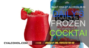 Daily's Frozen Cocktails: What Alcohol is Inside?