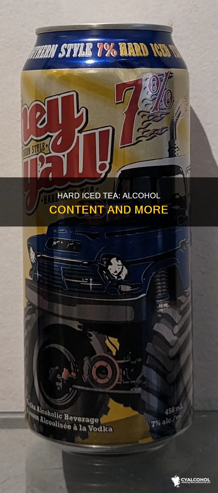 what kind of alcohol is in hard iced tea