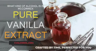 McCormick Pure Vanilla Extract: Alcohol Content Explained