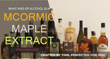 Maple Extract Mystery: Alcohol Content in McCormick's Syrup