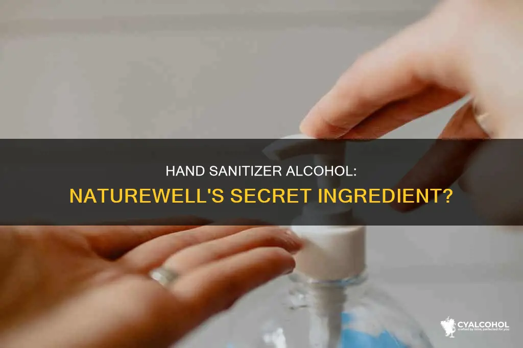 what kind of alcohol is in naturewell hand sanitizer