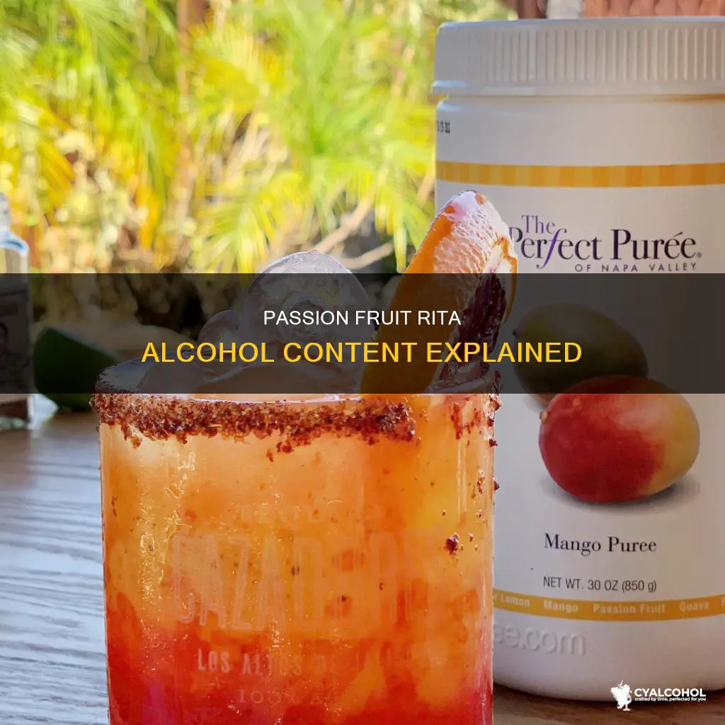 what kind of alcohol is in passion fruit rita