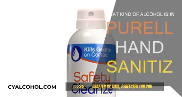 Purell Hand Sanitizer: Alcohol Content and Safety