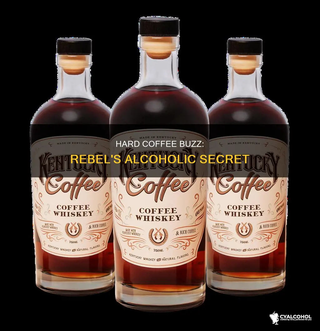what kind of alcohol is in rebel hard coffee