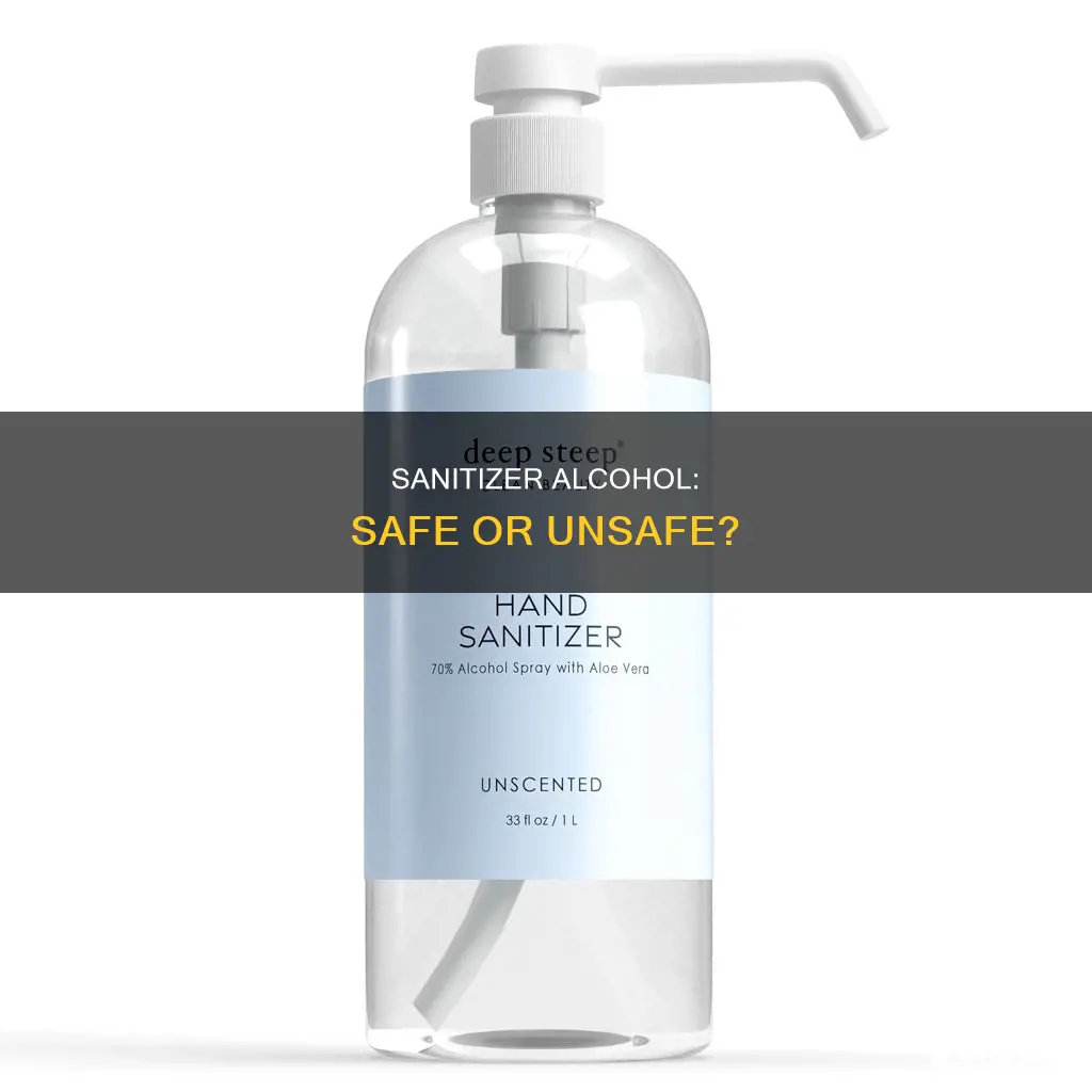 what kind of alcohol is in siruini hand sanitizer