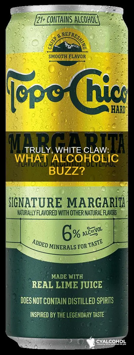 what kind of alcohol is in truly and white claw