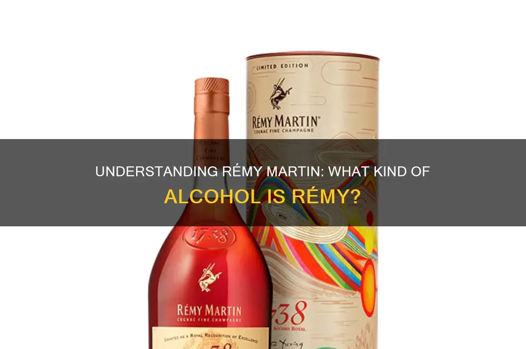 what kind of alcohol is remmy