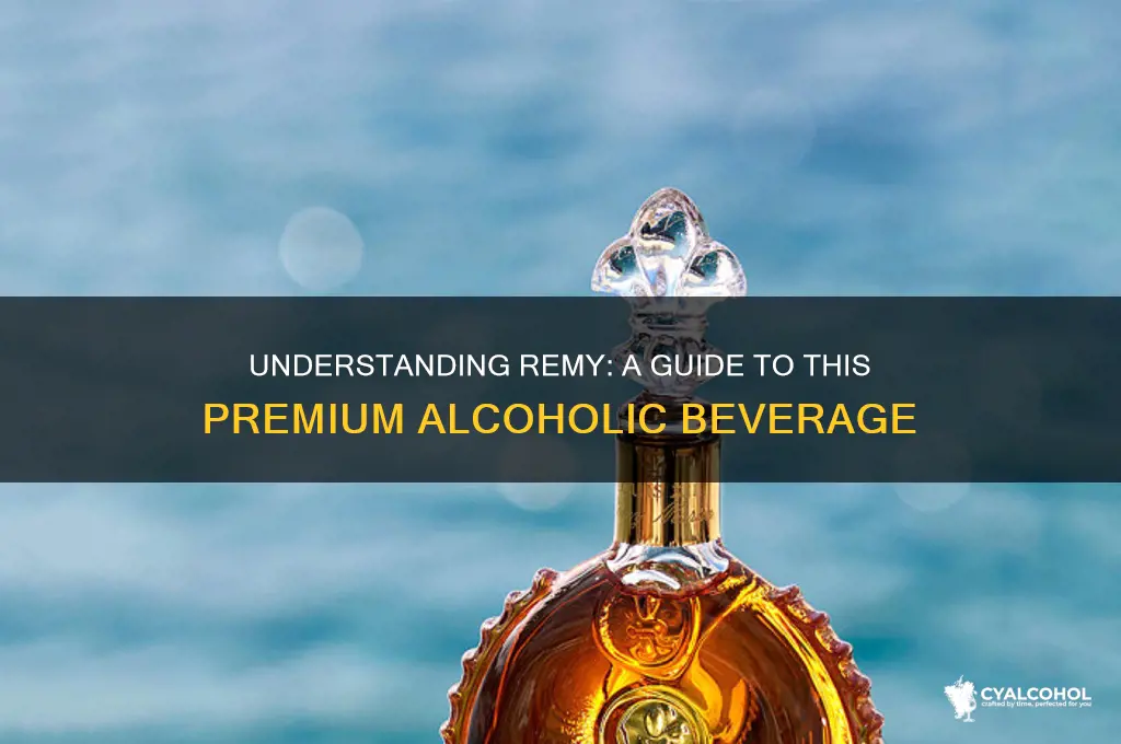 what kind of alcohol is remy
