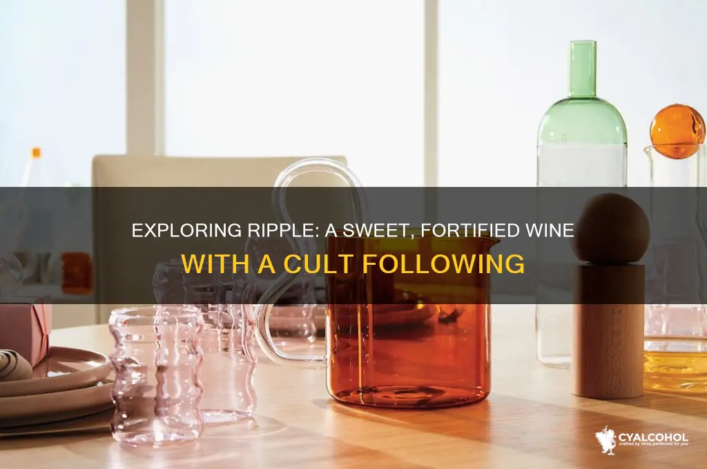 what kind of alcohol is ripple