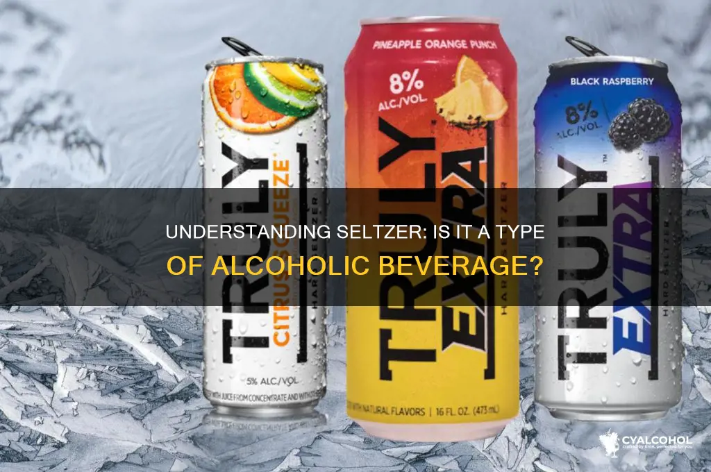 what kind of alcohol is seltzer