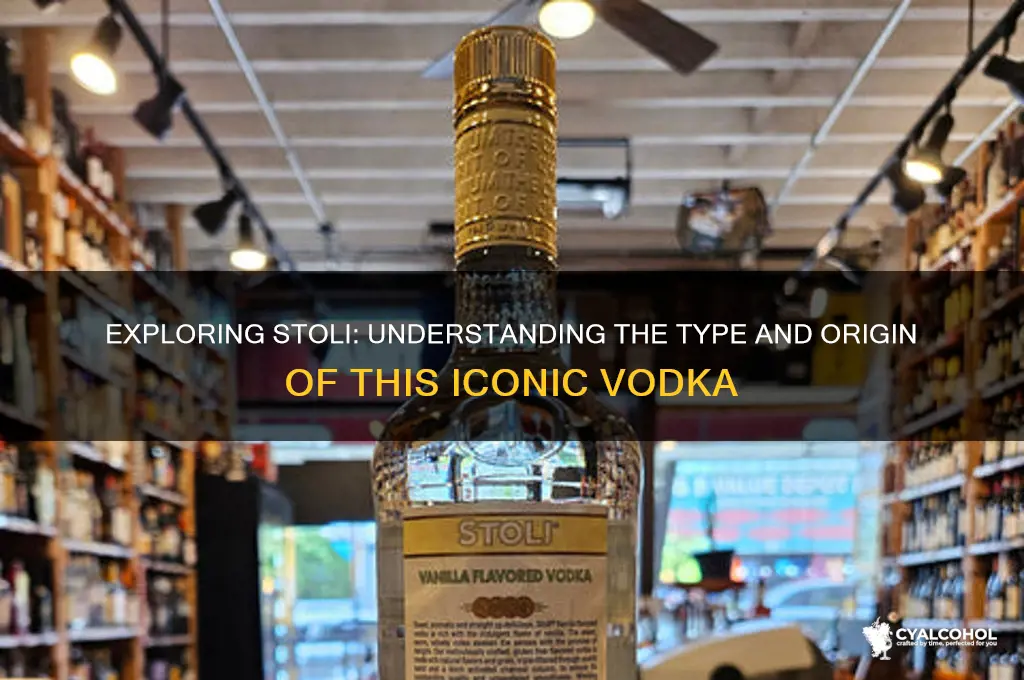 what kind of alcohol is stoli