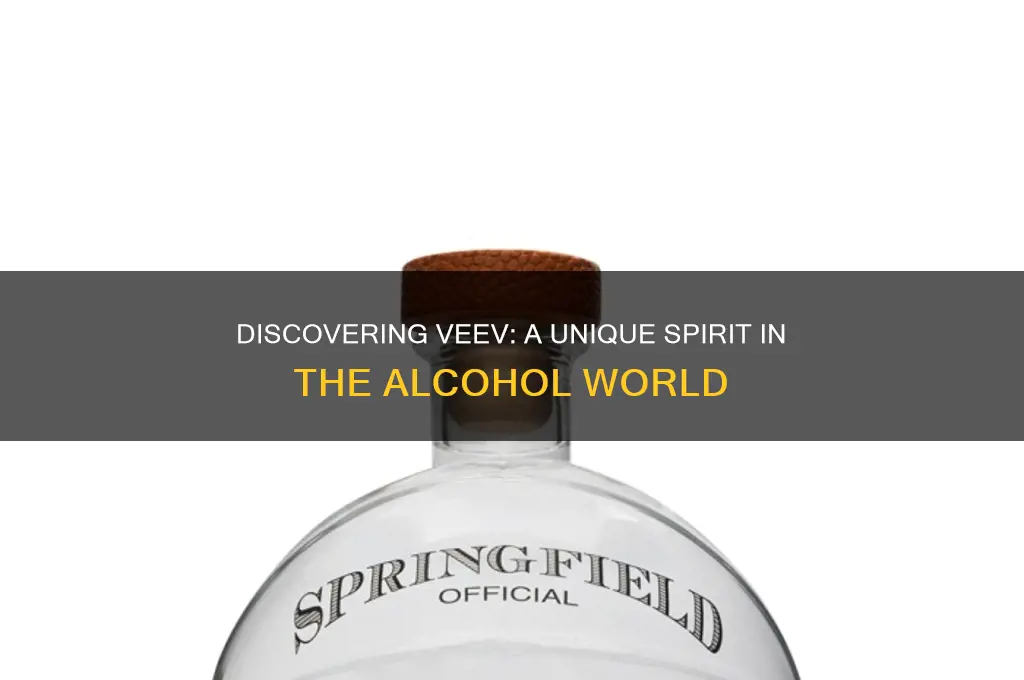 what kind of alcohol is veev