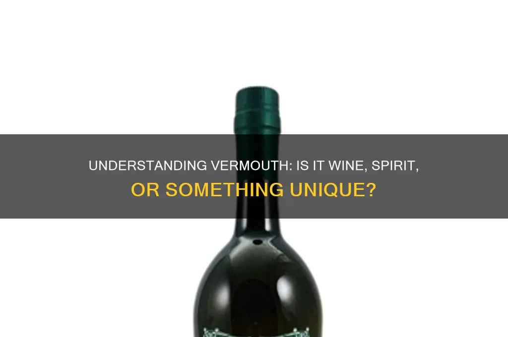 what kind of alcohol is vermouth