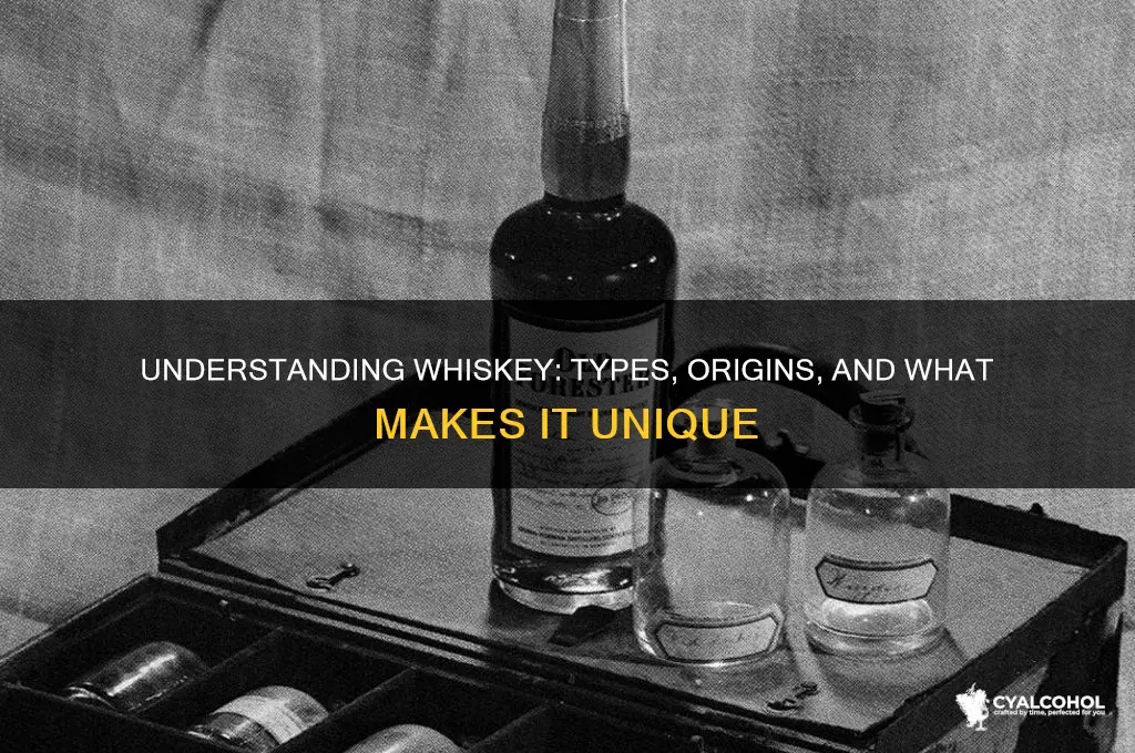 what kind of alcohol is whiskey