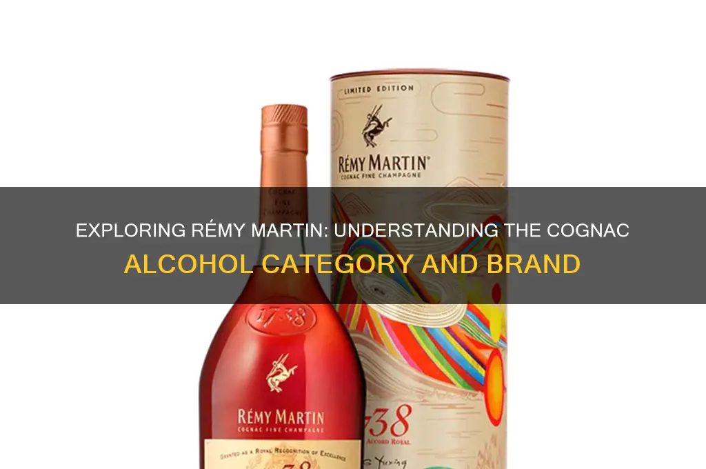 what kind of alcohol remy martin