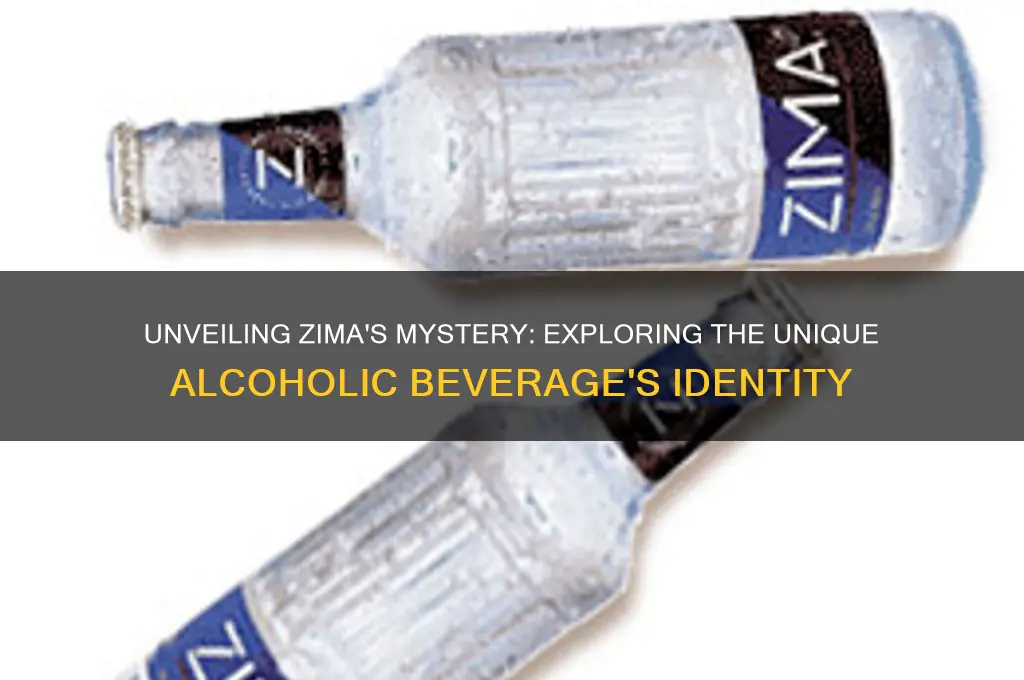 what kind of alcohol was zima