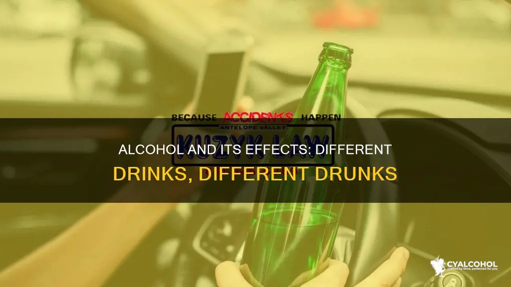 what kind of drunk does each alcohol give you